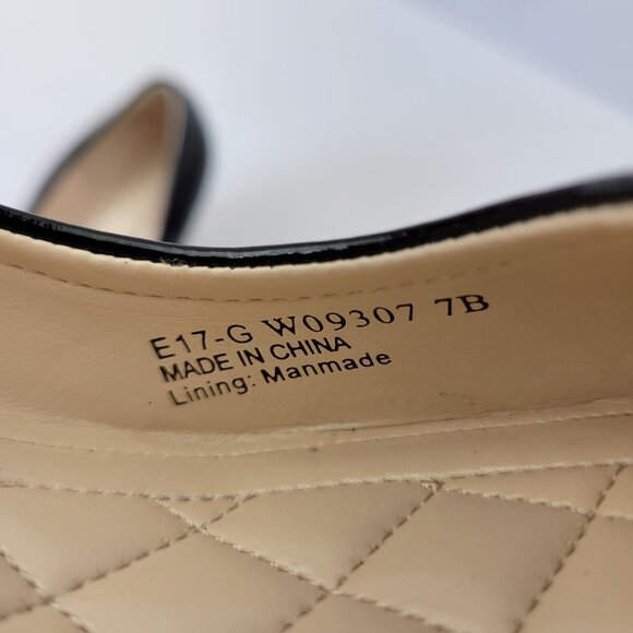 Cole Haan Emory Luxe Wedge Pumps Black Patent Size 7B - Picture 9 of 11